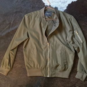Army green jacket